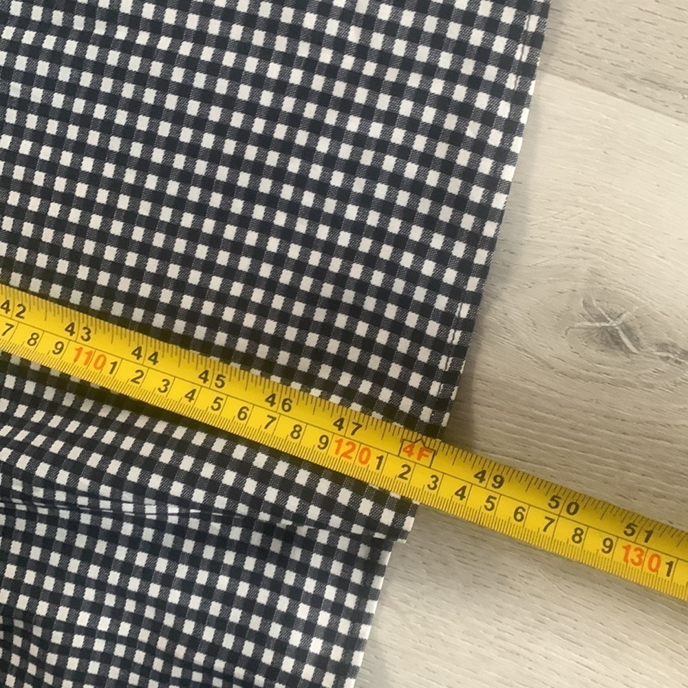 Shein Gingham Print Shirt Dress Without Belt size 4 modesty‎ classic elegant - Picture 10 of 14